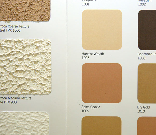 Specialised colour cards