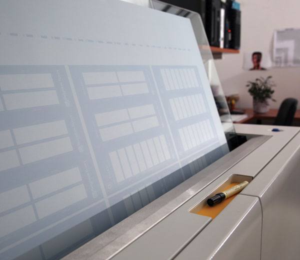 Printing-plate production